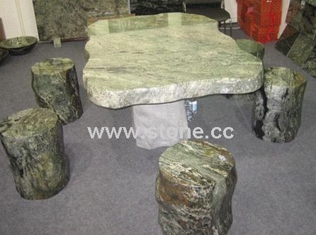 Green Jadeite outdoor table