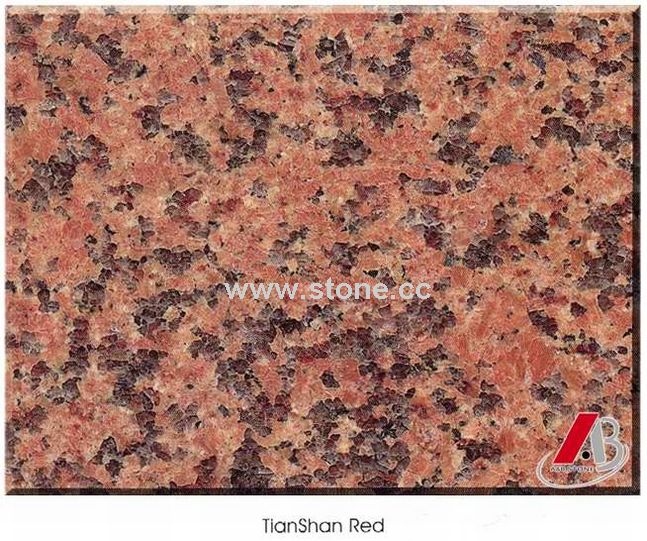 Granite Tiles And Slabs (Tianshan Red)