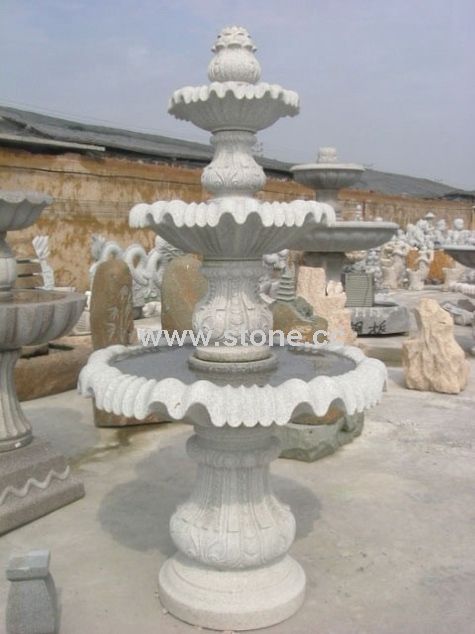 Carved Stone Fountain Carved Stone Fountain