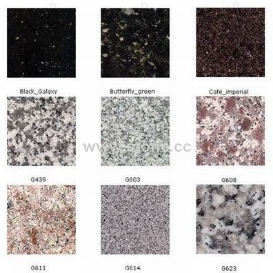 Natural Granite Slabs and Tiles Natural Granite Slabs and Tiles