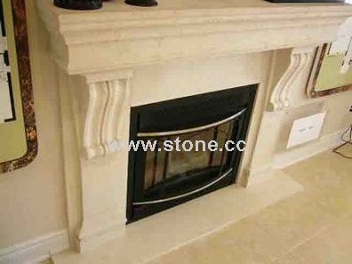 Matel/ Marble Fireplace