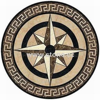 Marble Mosaic, Medallion & Borders