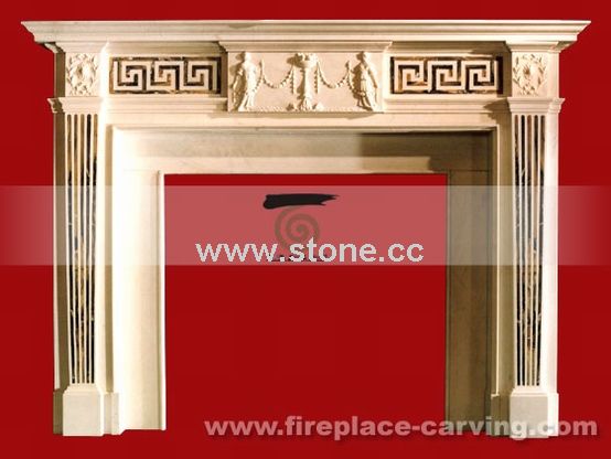 Marble Fireplace (E-FP102)