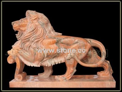 Stone Marble Lions Stone Marble Lions