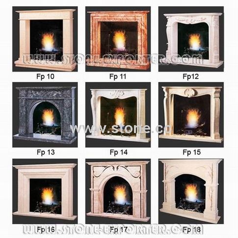 Stone Fireplace (Marble/Granite) Stone Fireplace (Marble/Granite)
