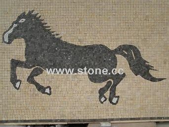 Mosaic Composite Picture-Horse