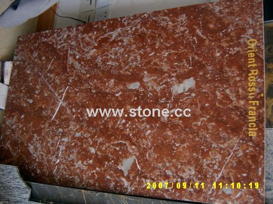 Orient Rosso Francia Marble