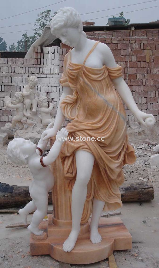 Granite & Marble Sculpture (02530)