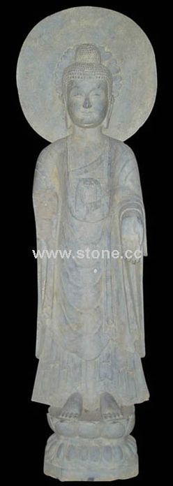 Absolutely Fine Stone Carving-Marble Buddha Absolutely Fine Stone Carving-Marble Buddha