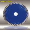 Diamond saw blade--Wave turbo