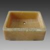 Honey onyx farm sink