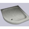 White Carrara Shower Bath Plate