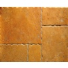 Giallo antiqued travertine pattern