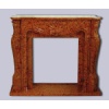 Rosa Verona Marble Fireplace