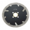 Continuous Rim with Deep Drop Segment Turbo Blades