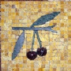 Gold Travertine Mosaic