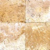Travertine Tile - Golden Sun