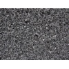 Charcoal black vacuolar basalt