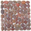 Red Pebble Mosaic Tiles