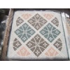 Marble mosaics pattern with mesh