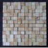 Crystal Glass & Marble & Resin Mixed Mosaic CTR-GM