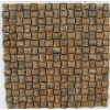 Mystic Travertine Bullnose Mosaic Tiles and Patter