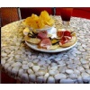 Riverstone table top