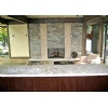 Fireplace in Brazilian Quartzite
