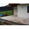 Exterior stone works, pavement