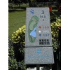 Golf course grounds markers, gateways