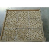 Unfilled, Tumbled Mix Travertine Mosaic