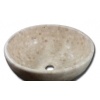 Sink in travertine mosaic (BW24)