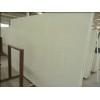 White crystallized glass panel