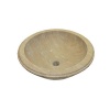 NOCHE HONED FILLED TRAVERTINE SINK