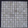 Wooden Beige Marble & Resin Mixed Mosaic CTR-GM-S1
