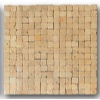 White travertine mosaic tiles
