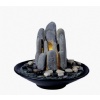 TSF0306 tabletop stone fountain w/light