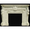 Stone and marble Fireplace