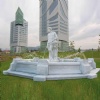 outdoor marble fountain