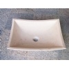 Marble sink, Crema Marfil