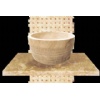 Travertine Wash Basin