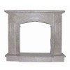 Botticino Fancy Marble Fireplace