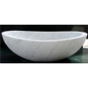 Washbasin in marble excavated