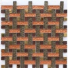 Metallic glass tile