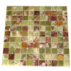 Green Onyx - Red Onyx Mosaic