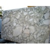 CARRARA ARABESCATO CIRCLE ROUND OVULO GOLD