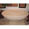 Bathtub Travertine carved from whole slab