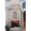 Jerusalem Bone Antique Fireplace