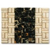 Portoro Gold - Classic Coral Stone Mosaic