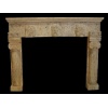 Travertine fireplaces